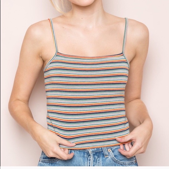 Brandy Melville Tops - Brandy Melville Rainbow Top